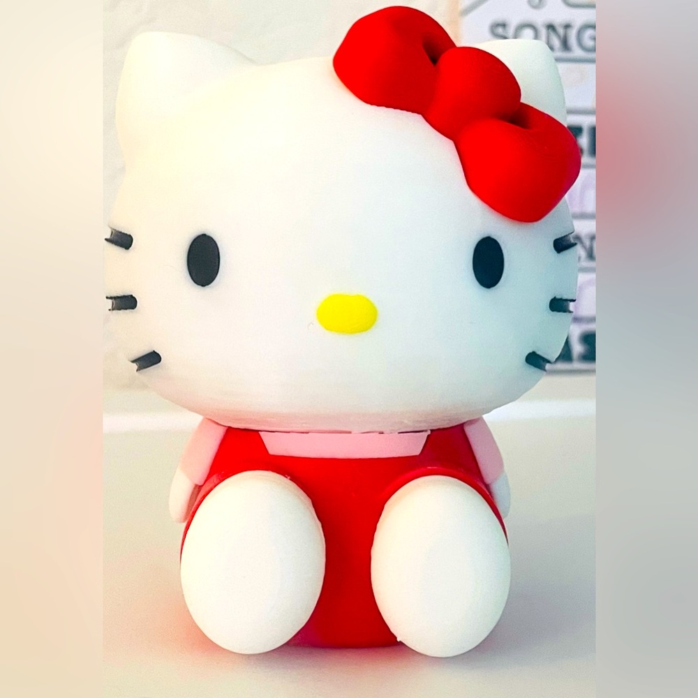 3D printed Hello Kitty Figurine